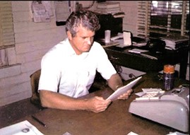 Founder Benjamin W. Ritch, Sr. at his desk
