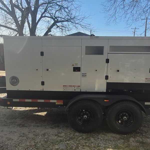 Trailer-mounted mobile generator