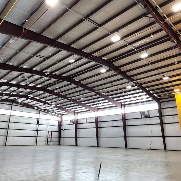 Warehouse LED high-bay lighting
